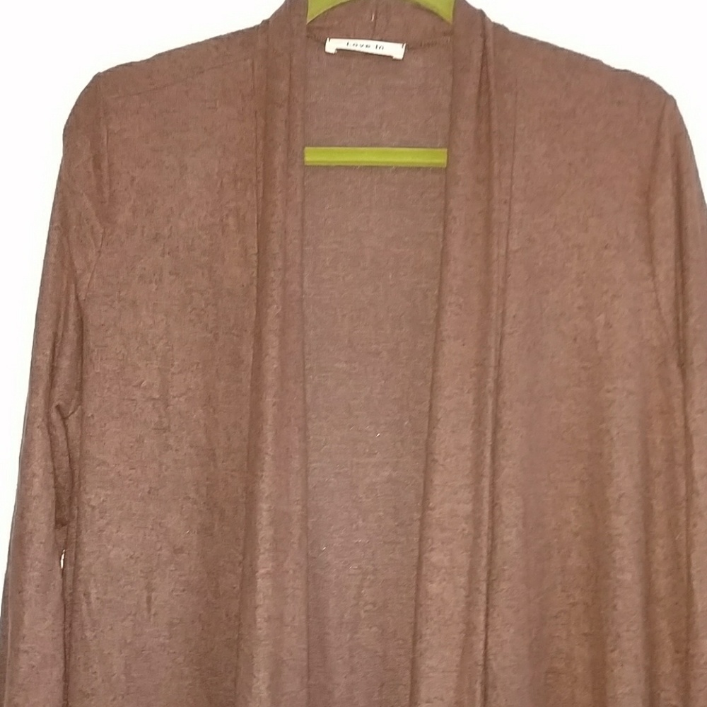 Size large Brown Duster